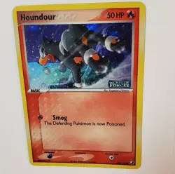 Houndour Unseen Forces Reverse Holo Card 60/115 Pokemon 2005 - Image 3
