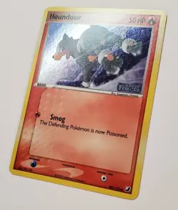 Houndour Unseen Forces Reverse Holo Card 60/115 Pokemon 2005 - Image 4