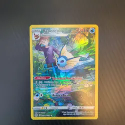 Pokemon Vaporeon TG02/TG30 Brilliant Stars Trainer Gallery Holo Card - Image 1