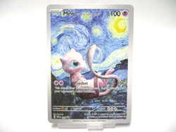 Pokemon Mew Starry Night Van Gogh Beautiful Moon ACG Star Trading Card NM - Image 1
