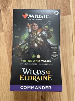 Magic The Gathering: Wilds of Eldraine Virtue and Valor Commander Deck - New - Image 1