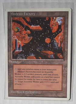 MTG 4th Fourth Edition 4ED | Mishra's Factory | MP | Magic The Gathering - Image 1
