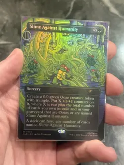 Slime Against Humanity (7078) Secret Lair Drop Foil - Image 1