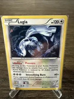 Pokemon TCG Lugia Fates Collide 78/124 Exclusive Cracked Ice Holo - Image 1