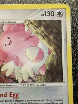 Blissey 5/123 Holo Rare DP Mysterious Treasures Pokemon Card SWIRL - Image 4