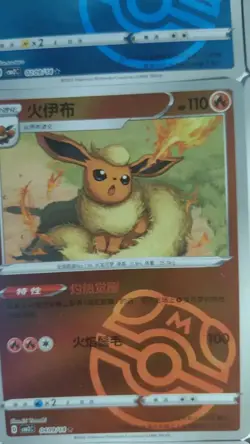 Chinese Simplified Pokemon TCG - Vaporeon, Flareon Master Ball Holo lot*23 LN05 - Image 4