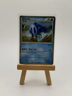 Pokemon TCG 2010 HeartGold SoulSilver Suicune Holo HGSS21 - Image 1