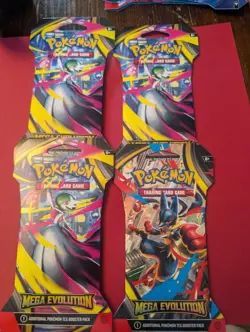Pokemon TCG Mega Evolution Sleeved Booster Pack (Random Pack Art) New/Sealed - Image 1