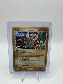 2006 Pokemon Pinsir Delta Species 9/101 Reverse Holo Rare Dragon Frontiers LP - Image 1