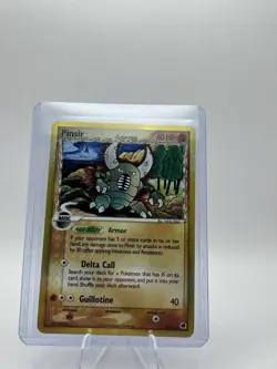2006 Pokemon Pinsir Delta Species 9/101 Reverse Holo Rare Dragon Frontiers LP - Image 3