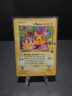Pokemon TCG Celebrations Pikachu Birthday "Black Star Promo" #24 - Image 1