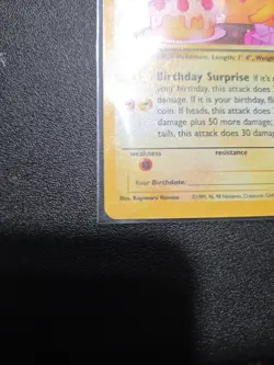Pokemon TCG Celebrations Pikachu Birthday "Black Star Promo" #24 - Image 2