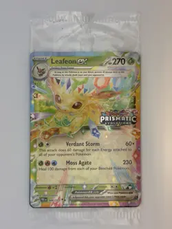 Leafeon EX Prismatic Evolutions STAMPED Promo 006/131 Pokemon 2025 - Image 1