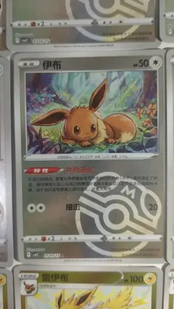 Chinese Simplified Pokemon TCG - Eevee, Jolteon Master Ball Holo lot*23 LN05 - Image 3