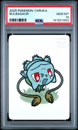 2025 POKEMON TARUKA BULBASAUR PSA 10 - Image 1