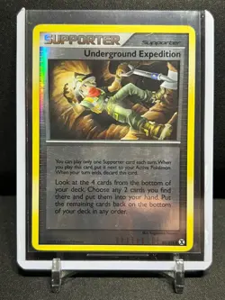 Underground Expedition 97/111 Reverse Holo Pokemon 2009 Rising Rivals LP - Image 1