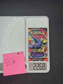(22.68g) Pokemon Phantasmal Flames Factory Sealed Booster Pack !! - Image 1