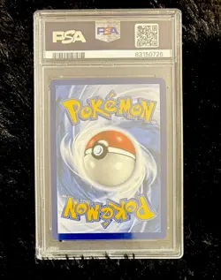 Pokemon Pikachu Grey Felt Hat #085 Promo Van Gogh promo PSA 9 - Chipped! - Image 2