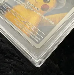 Pokemon Pikachu Grey Felt Hat #085 Promo Van Gogh promo PSA 9 - Chipped! - Image 3