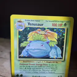 Pokemon TCG Venusaur Base Set 15/102 Holo 1999-2000 Wizards Base Set... - Image 2