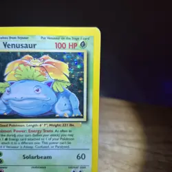 Pokemon TCG Venusaur Base Set 15/102 Holo 1999-2000 Wizards Base Set... - Image 3