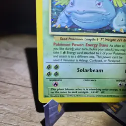 Pokemon TCG Venusaur Base Set 15/102 Holo 1999-2000 Wizards Base Set... - Image 5