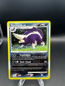 2007 Pokemon Skuntank Holo Rare 15/130 - Diamond & Pearl - [Vintage] - Image 1