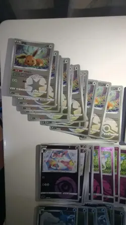 Pokemon TCG Simplified Chinese Eeveelution 8 Types Eevee Evolution lot*73 LN05 - Image 2