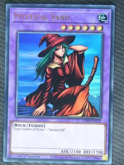 Mystical Sand GFP2 Ultra Rare - 1st ed - Yugioh Card #833 - Image 1