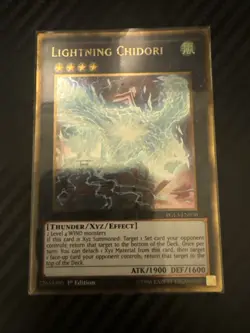 Yu-Gi-Oh Lightning Chidori - PGL3-EN070 - Gold Rare - 1st Edition NM - Image 1