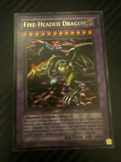 Yu-Gi-Oh Five-Headed Dragon - SD09-ENSS1 - Ultra Rare - Limited Edition LP - Image 1