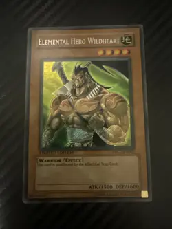 Yu-Gi-Oh Elemental HERO Wildheart - EHC2-EN003 - Secret Rare DMG - Image 1