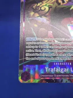 One Piece Legacy of the Master Trafalgar Law OP12-073 Alternate Alt Art NM - Image 5