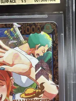 One Piece Regional Championship 25-26 Top 64 Prize ENG Nami BGS 9.5 - Image 3