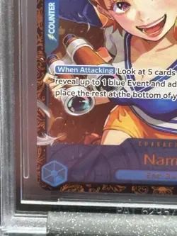 One Piece Regional Championship 25-26 Top 64 Prize ENG Nami BGS 9.5 - Image 5
