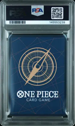 2025 ONE PIECE OP13-CARRYING ON HIS WILL TREASURE RARE MONKEY D. LUFFY PSA 10 - Image 2