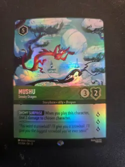Mint Condition Disney Lorcana Mushu Sneaky Dragon Epic - Image 1