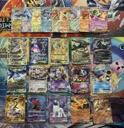 Pokemon Card Lot Full Art Alt Art Fire Charizard Rayquaza Umbreon 24 Cards - Image 1