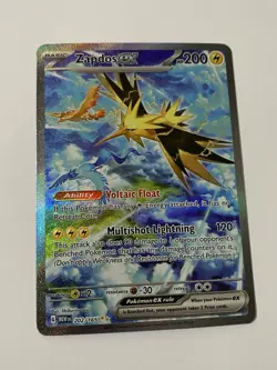 Pokemon TCG Zapdos EX Scarlet & Violet 151 Card SIR NM/M Condition 202/165 - Image 5