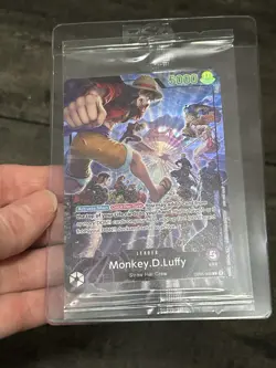 Monkey.D.Luffy (PSA Magazine) OP05-060 One Piece Promo Cards Foil FACTORY SEALED - Image 2