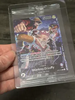 Monkey.D.Luffy (PSA Magazine) OP05-060 One Piece Promo Cards Foil FACTORY SEALED - Image 3