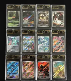 12 Lot OCD 10 Pokemon TCG Chinese Card AR Art Rare swablu bronzong Veluza FI38 - Image 1