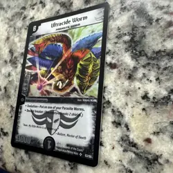 Duel Masters TCG Ultracide Worm S3/S5 - Super Rare Foil Card - Image 3