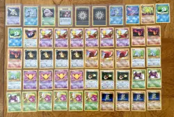 Pokemon TCG - Team Rocket UN- Lot of 100 Cards (various cards between #1-83/82) - Image 1