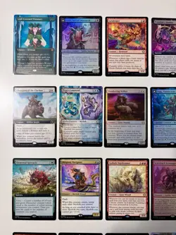 Magic The Gathering: Lorwyn Eclipsed 12 Rares Card Lot. Leaf Crowned Visionary. - Image 2