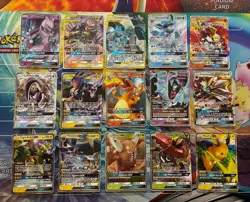 Pokemon Card Lot Full Art Alt Art Fire Vaporeon Tag Team Lucario Machamp - Image 1