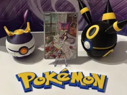 English Pokemon TCG Purrloin 136/086 White Flare Set RARE Card IR UK seller - Image 1