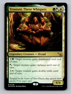 Trostani, Three Whispers M Murders at Karlov Manor 238 NM - Image 1