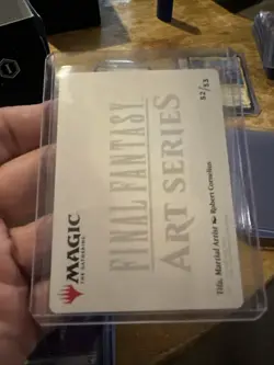 Tifa, Martial Artist 52/53 Magic The Gathering Final Fantasy Art Series - Image 2