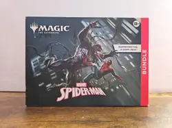 Magic The Gathering Marvel Spider-Man Bundle Sealed MTG 2025 – 9 Boosters + Foil - Image 1